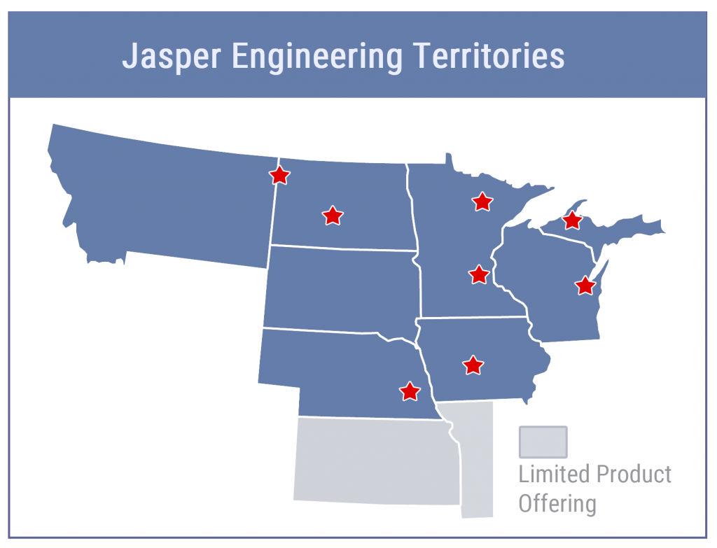 Jasper Territory Map